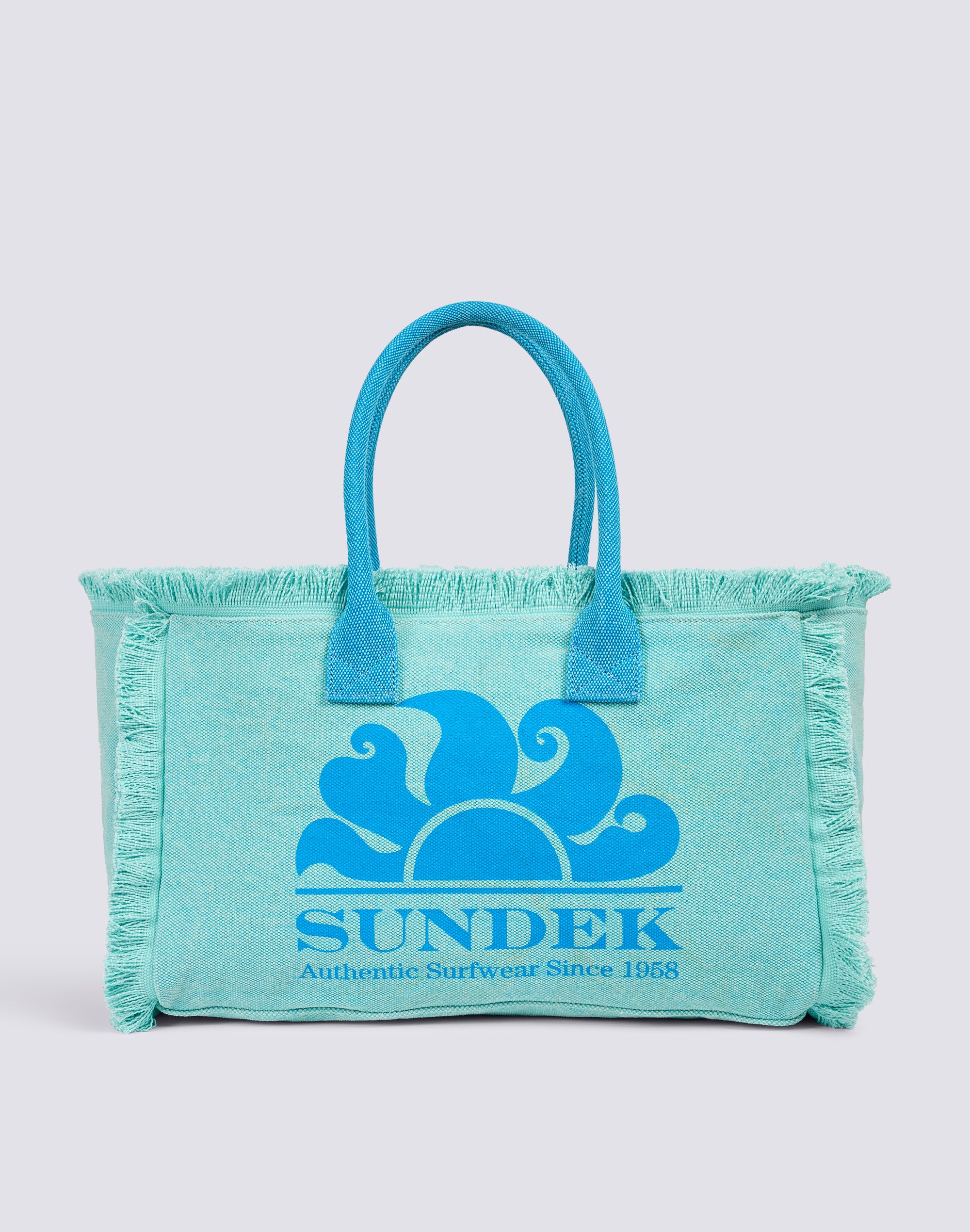 バッグ wind and sea SHOULDER TOTE BAG CELESTE Sundek TOTE BAG WITH STONE WASHED EFFECT aw908abca600-a7301 – SUNDEK