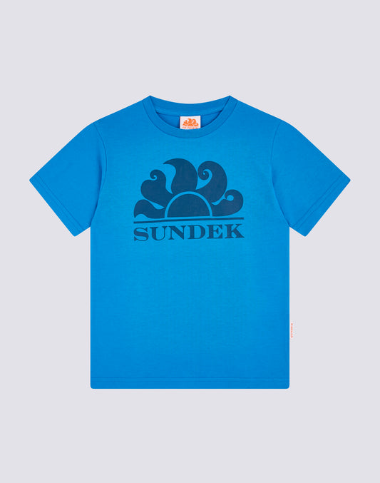 MINI NEW SIMEON LOGO T-SHIRT GIROCOLLO