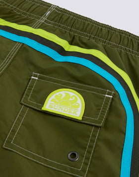 COSTUME DA BAGNO BAMBINO CORTO VITA ELASTICATA ICONIC TAFFETA