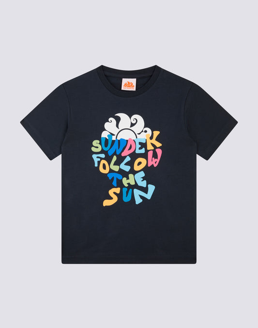 T-SHIRT CON STAMPA COLORATA MULTIPOP