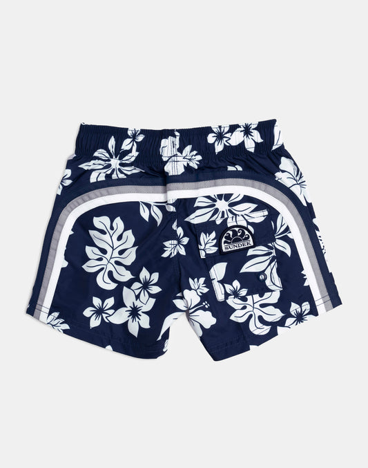 PRINTED SWIM TRUNKS