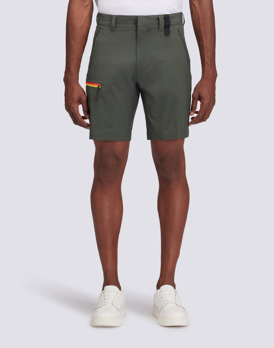 WALKSHORT ELASTICIZZATI IN TESSUTO QUICK-DRY