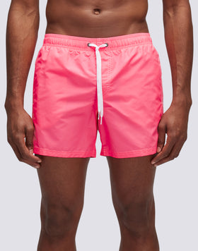 ICONIC TAFFETA SHORT SWIMSHORTS WITH ELASTIC WAIST