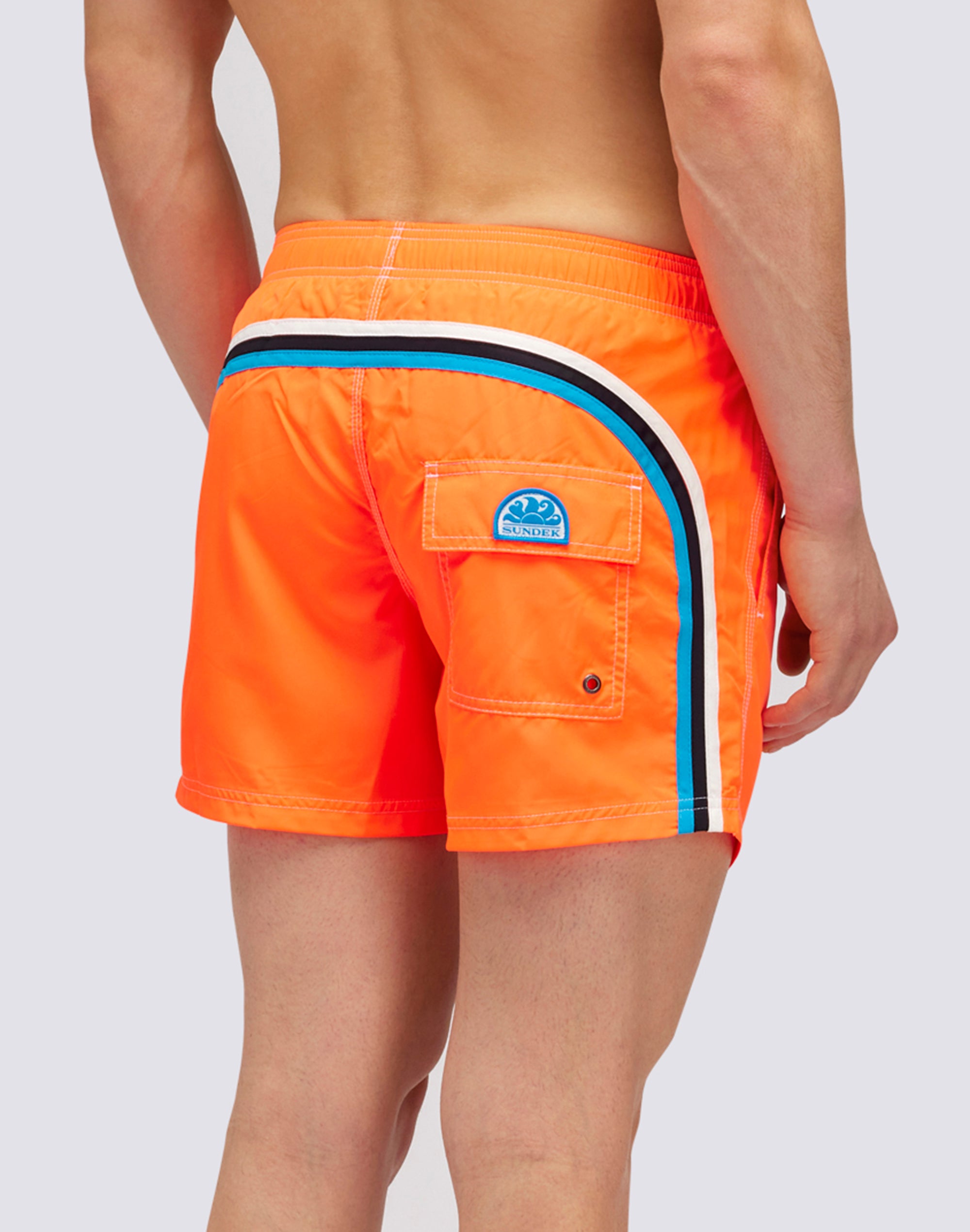 Sundek BS/RB-Elastic Waist - Bañador Para Hombre