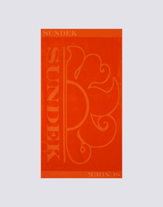 TELO MARE JACQUARD CON LOGO