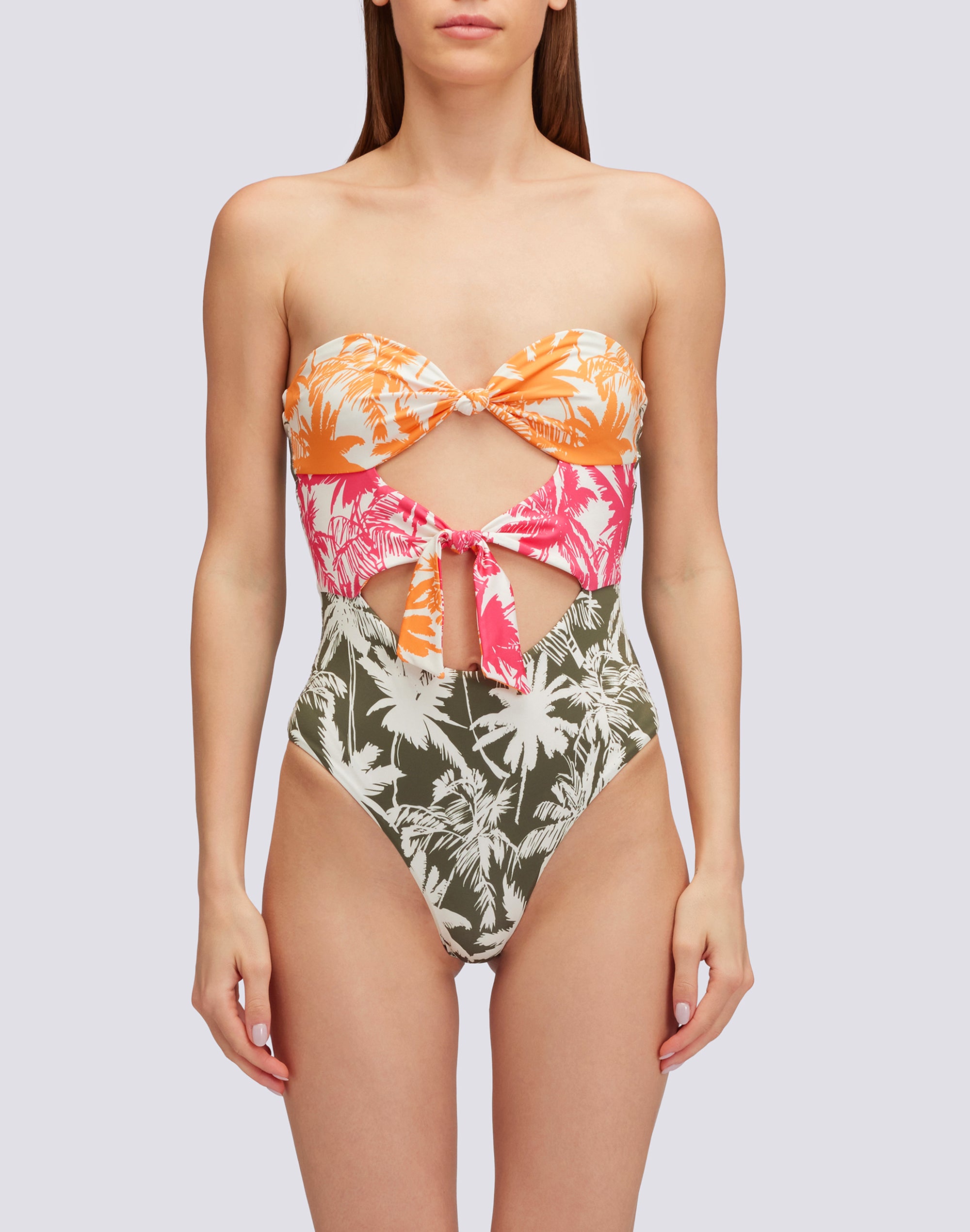 Sundek blake - one-piece swimsuit tropic savana W621KSL36T7-A68T7