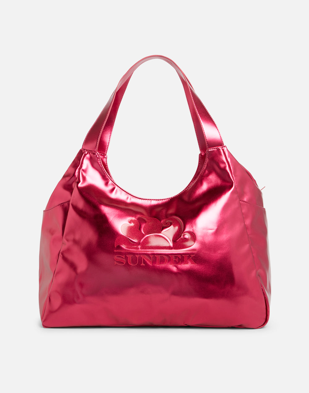 Sundek BORSA SHOPPER LAMINATA CON LOGO aw417abpu7la-968la – SUNDEK