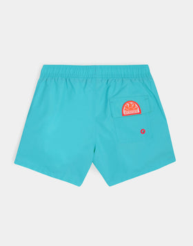 ICONIC TAFFETA SHORT-LENGTHS SWIMSHORTS WITH ELASTICATED WAIST AND PIPING