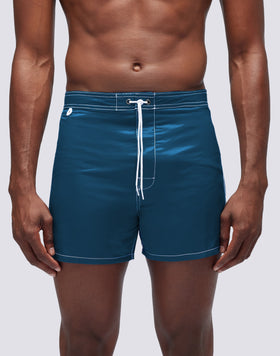 COSTUME DA BAGNO CORTO VITA FISSA MODELLO VINTAGE IN SATIN