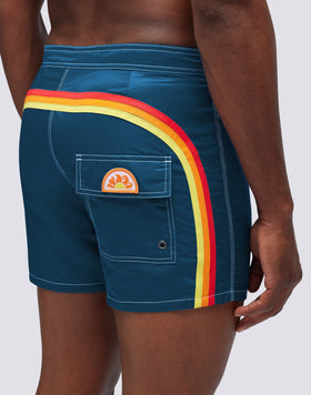 COSTUME DA BAGNO CORTO VITA FISSA MODELLO VINTAGE IN SATIN