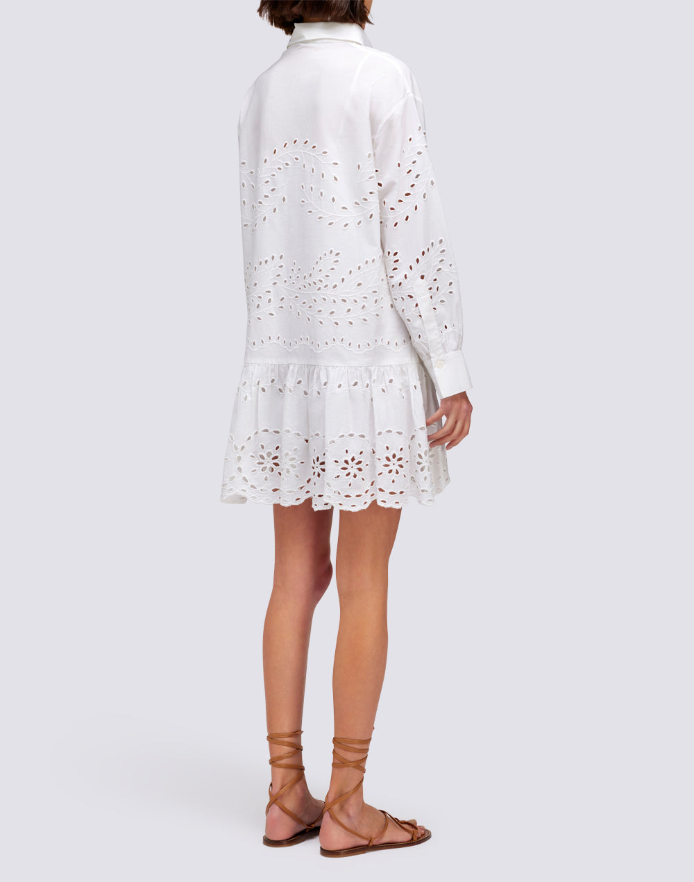 Zara 2025 Zara Vestito Bianco Sangallo Zara Vestito Bianco Corto