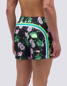 COSTUME DA BAGNO CORTO VITA ELASTICATA STAMPA SUN FLOWER