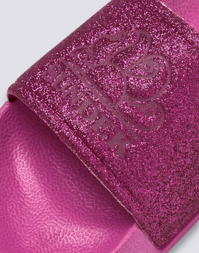 MINI HANALEI - CIABATTE A FASCIA CON EFFETTO GLITTER
