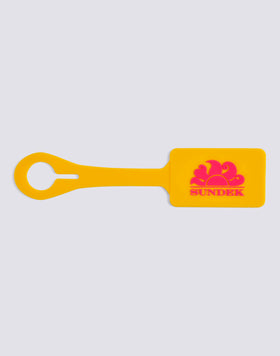 TAG PER BAGAGLIO CON LOGO INCISO