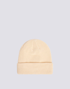 RIB KNITTED BEANIE