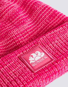 RIB KNITTED BEANIE