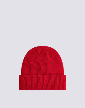 RIBBED BEANIE