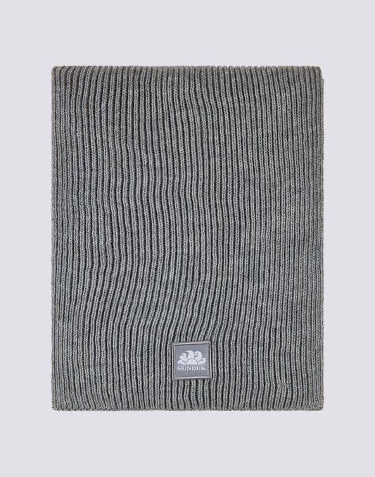 SCIARPA A COSTINE A TINTE UNITE