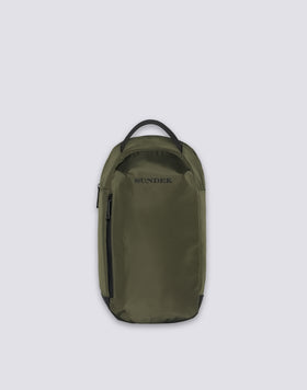 BORSA A SPALLA IN NYLON SHINY