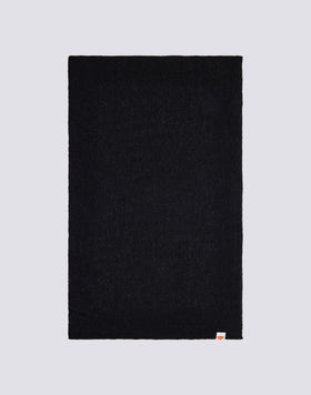 SOLID COLOR RIBBED SCARF