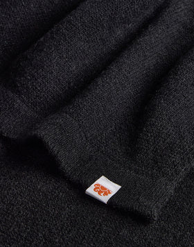 SOLID COLOR RIBBED SCARF