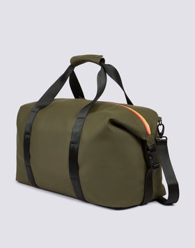BAG WITH WELDED ZIP AND ADJUSTABLE HANDLES
