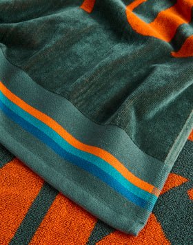 NEW CLASSIC - TELO MARE JACQUARD CON LOGO