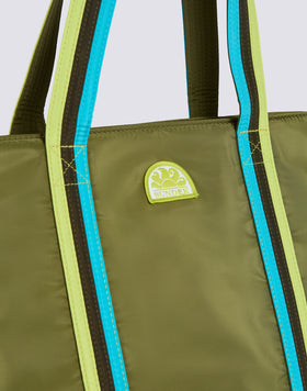 BON - BORSA MARE CON DETTAGLI ARCOBALENO