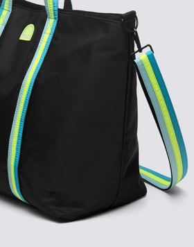 BON - BORSA MARE CON DETTAGLI ARCOBALENO