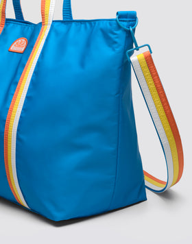 BON - BORSA MARE CON DETTAGLI ARCOBALENO
