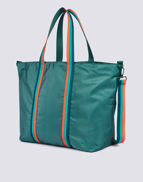 BON - BEACH BAG WITH RAINBOW DETAILS