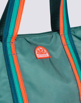 BON - BEACH BAG WITH RAINBOW DETAILS