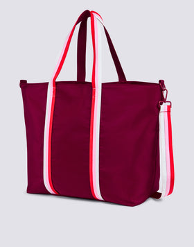 BON - BEACH BAG WITH RAINBOW DETAILS