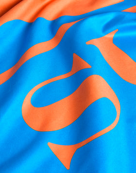 TELO MARE IN MICROFIBRA CON LOGO