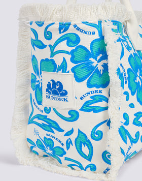 SAC À MAIN RÉGULIER EFFET PIERRE DÉLAVÉE AVEC IMPRESSION SK23