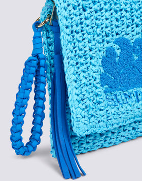 GABI - POCHETTE IN PAPER STRAW