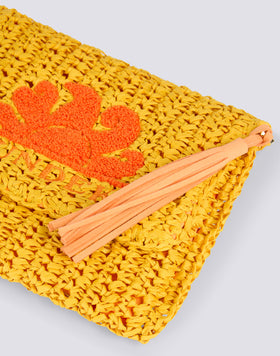 GABI - PAPER STRAW POCHETTE