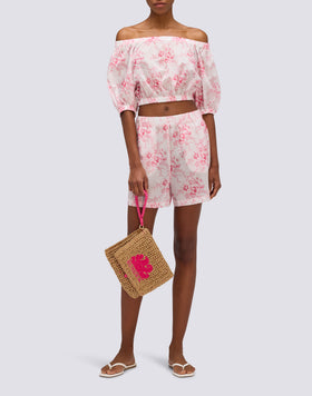 GABI - POCHETTE IN PAPER STRAW