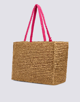 WINA - SHOPPING BAG IN PAPER STRAW
