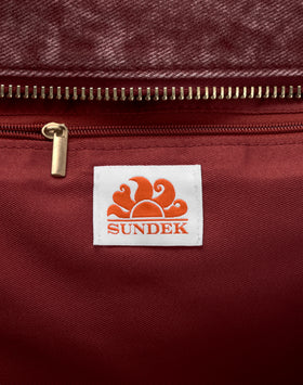 ROBERTS - TOTE BAG REGULAR IN TINTO CAPO