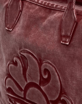 ROBERTS - TOTE BAG REGULAR IN TINTO CAPO