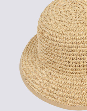 CAPPELLO ALLA PESCATORA IN PAGLIA RIGIDO