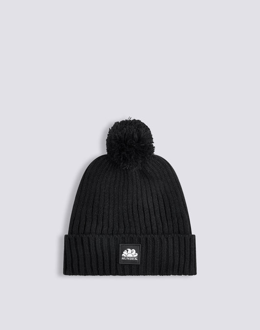 BEANIE CON POM POM