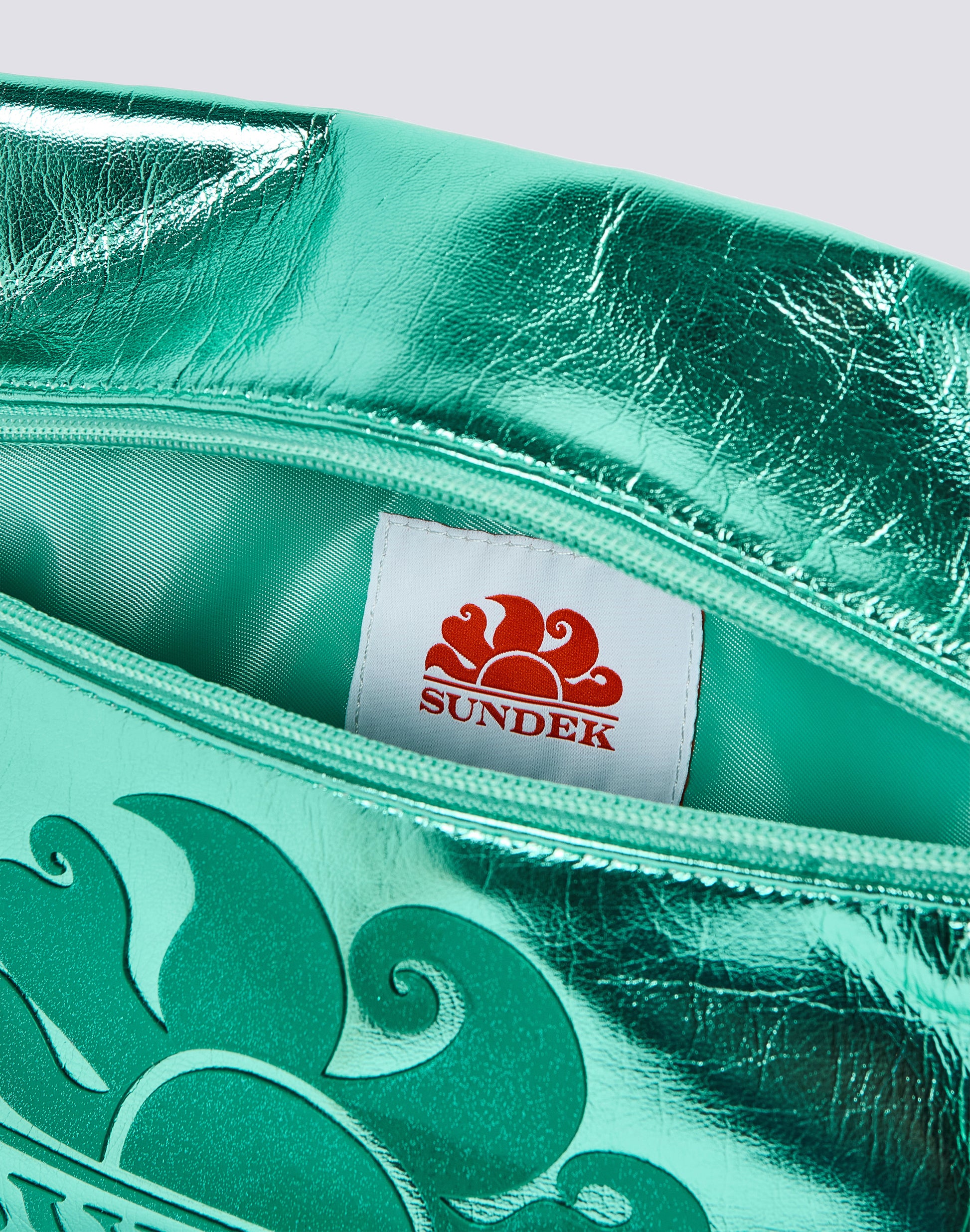 Pochette Donna Sundek AW416ABPU7LA - In Gomma, Colore Oro - Foto 7