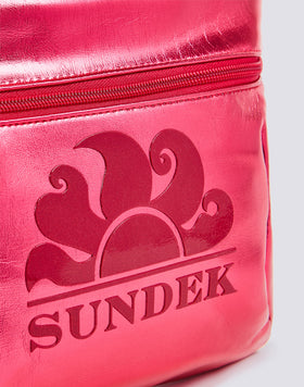 LAMINATED CLUTCH BAG WITH LOGO