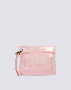 CLUTCH - POCHETTE CON MOSCHETTONE