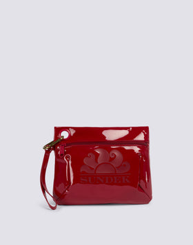 CLUTCH - POCHETTE CON MOSCHETTONE