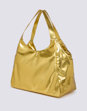 SAC SHOPPER LAMINÉ AVEC LOGO