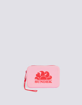 MINI POCHETTE IN GOMMA CON LOGO