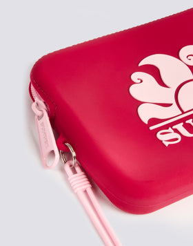 MINI POCHETTE IN GOMMA CON LOGO